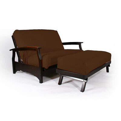 Cushion Cover Futon Pad Slipcover Chair Loveseat Twin Split 20 26 30 36 54 75 60