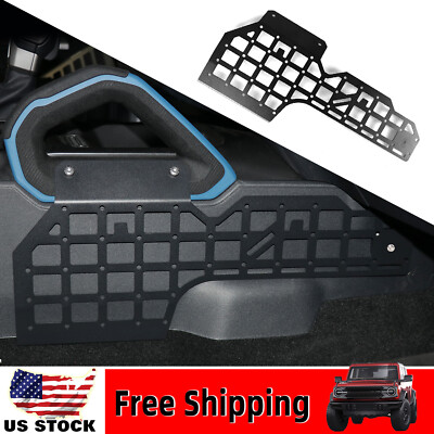 Car Center Console Molle Panel Kit Accessories For Ford Bronco 2021-2023 2/4Door