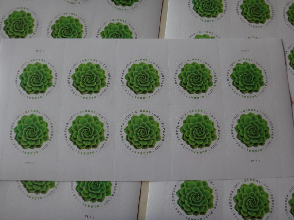 Estampillas globales Forever de 50 x 1,70 dólares USPS año 2017 con valor nominal = $85 Foto 2 de 4