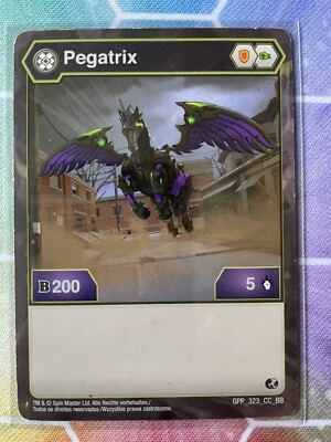 Bakugan: Battle Brawlers Character Card Darkus Pegatrix GPP_323_CC_BB