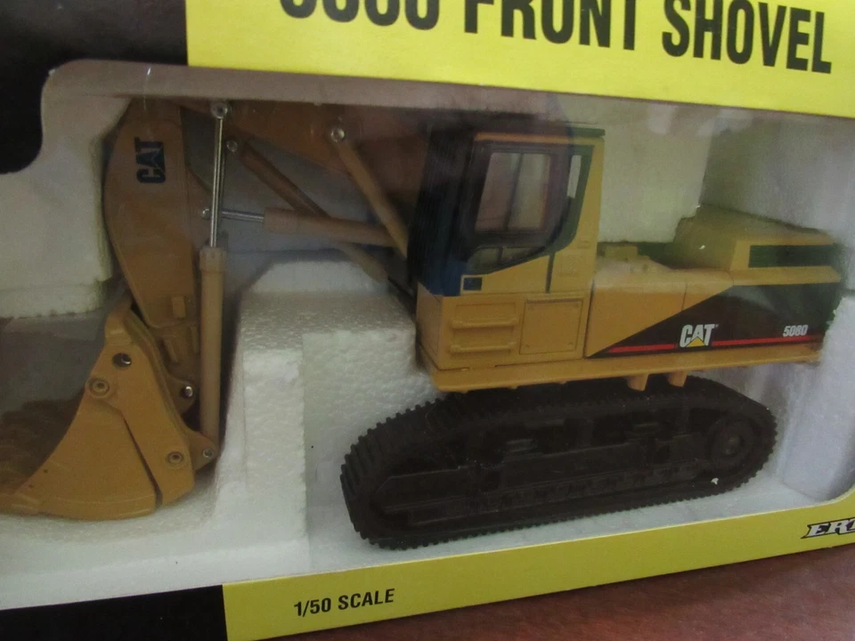 ERTL 1/50 SCALE CAT 5080 FRONT SHOVEL - NIB - NEVER DISPLAYED - Image 3 of 4