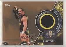 2018 WWE Then Now Forever NXT Takeover Mat Relics Bronze 125/199 Bobby Fish 1u6