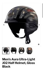 Harley Davidson Mens Aura Ultra-Light J02 Hal...