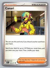 Canari 185/217 Uncommon Ascended Heroes Pokemon Near Mint