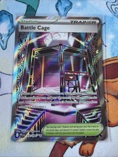 Pokémon TCG Holo Ultra Rare Full Art Battle Cage 116/094  Mint  Pokemon Card