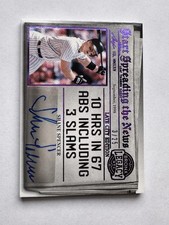 2024 Leaf Bronx Legacy Shane Spencer Auto 3/25 New York Yankees