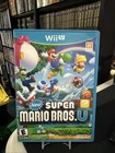 New Super Mario Bros. U Nintendo Wii U - 2012 - CIB w/Manual & Insert
