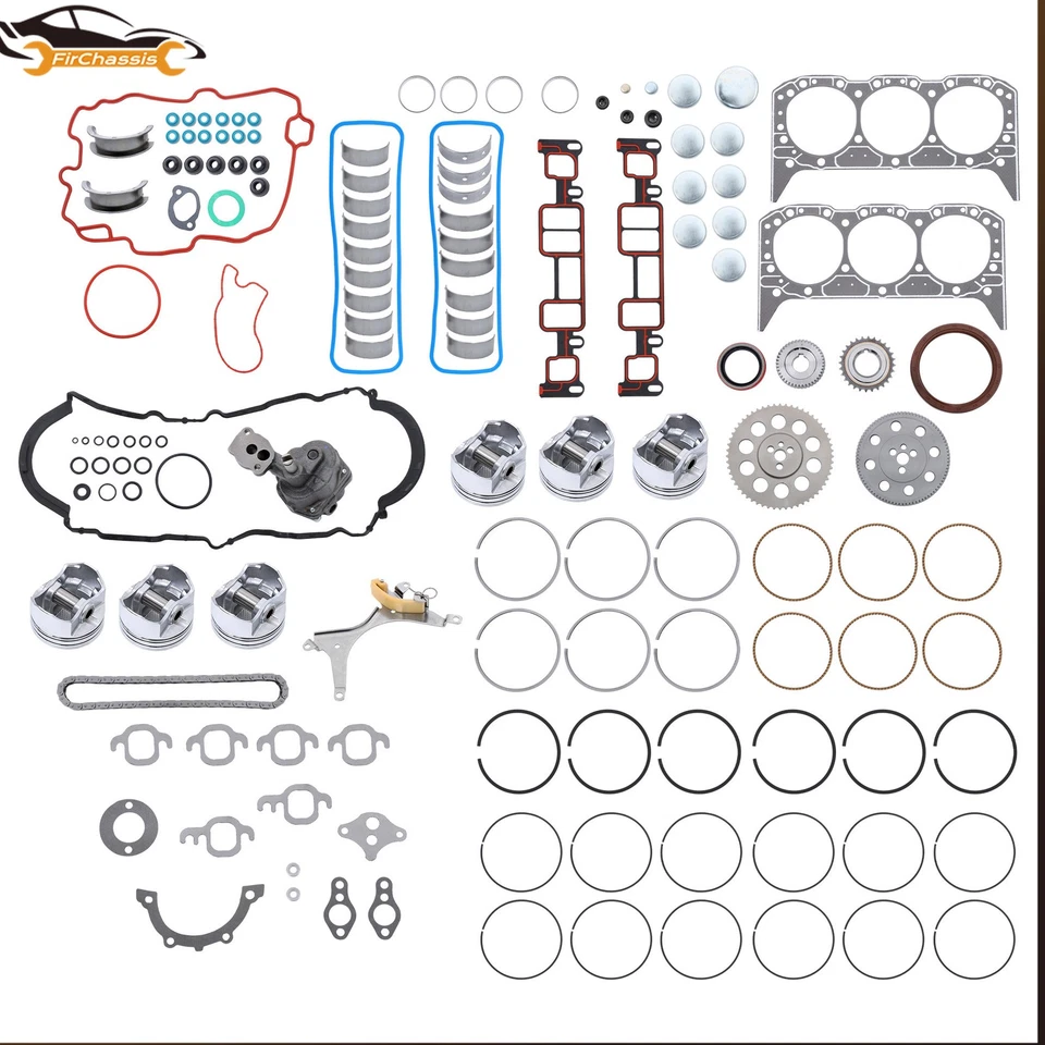 For Chevrolet Astro Blazer & GMC Sonoma Safari 1999-2006 4.3L Engine Rebuild Kit - Image 2 of 4