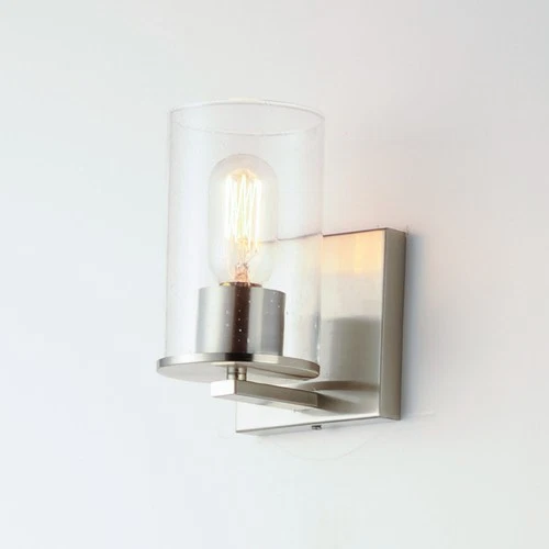 Maxim 11841CD Sleek 8" Tall Bathroom Sconce - Picture 6 of 13