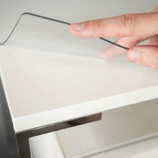 - Clear Table Protector, USA Made, Safe, 17 x 22 Inch, 2mm Thick Ultra Smooth...