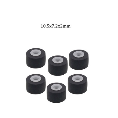 #ad 6Pcs Pressure Belt Pulley Pinch Roller 10.5mmx7.2x2mm fit for Sony Cassette Deck $25.76