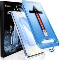 Schutzglas 2 StüCk 9H HäRte BläSchenfrei FüR Samsung Galaxy S24 S25 SchutzhüLle