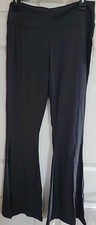 Women's Size X-Large Charcoal Gray Stretch Leggings 32" Inseam