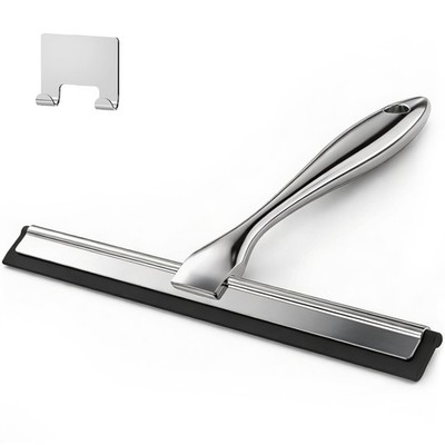 ALFLOD 12-Inch All-Purpose Shower Squeegee for Shower Doors, Tile Shower Walls,