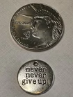 Lady Liberty America 250 Anniversary 2026 Half Dollar & Inspirational Charm. UNC