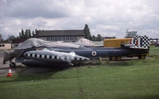 Kodachrome Slide WE402 DH112 Venom Royal Air Force Cranfield 1988 (B14)