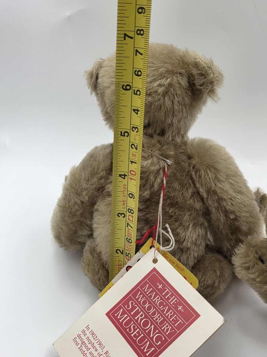 Teddy Bear & MiniDigi ドイツ年パッケージ Rare Set Of 3 1982 Steiff Museum Teddy Bear Hand Signed Mohair