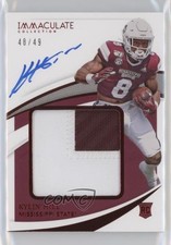 2021 Immaculate Collegiate Premium Rookie Ruby 48/49 Kylin Hill Patch Auto 2o9