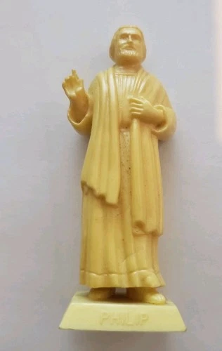 Vintage Louis Marx The Apostles Religious Statuettes Figure 1960s Philip Phillip