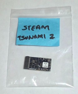 Used Soundtraxx Tsunami2 TSU-21PNEM8 21 Pin  Steam2 Power & Sound Decoder