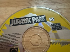 Jurassic Park (Sega CD, 1993) Working Game Only