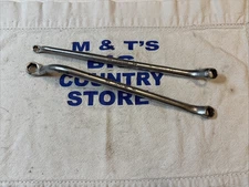 Snap-on Tools USA 6pt Offset Brake Bleeder Box End Wrenches B1460A & B1458