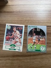 1990-91 Jim Paxson- Fleer #14-Boston Celtics *TWO CARDS*