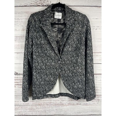 Rinascimento Blazer Women's Size Large Textured Jacket Made Italy Lace Lined