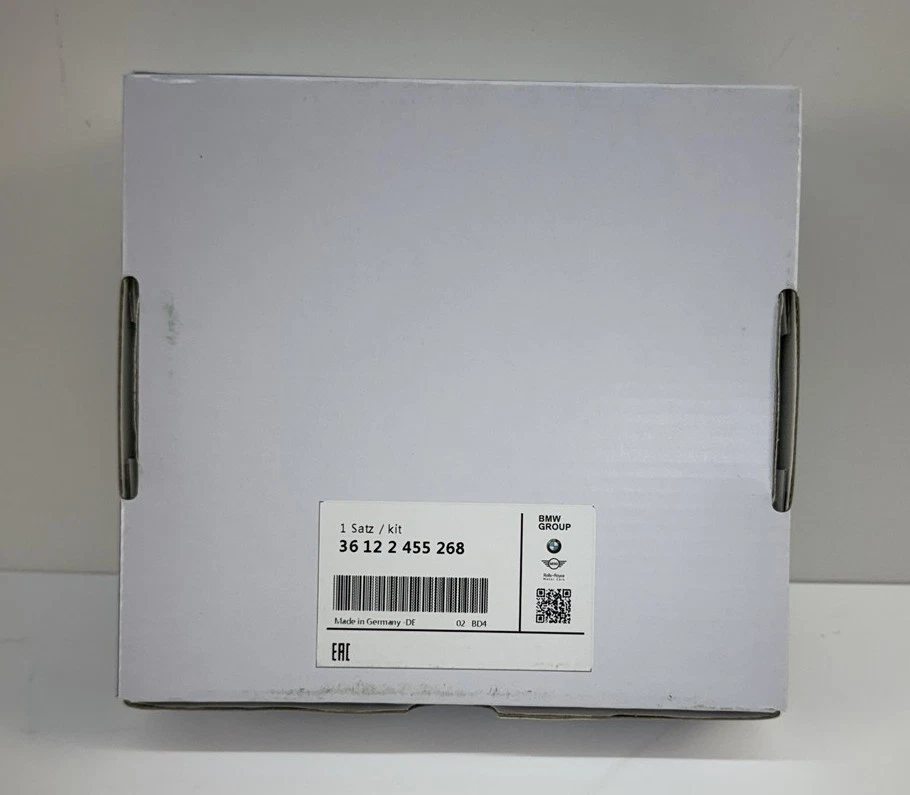 BMW 56mm Blue - White - Red Anniversary Edition Floating Hub Cap SET 36122455268 - Image 2 of 4