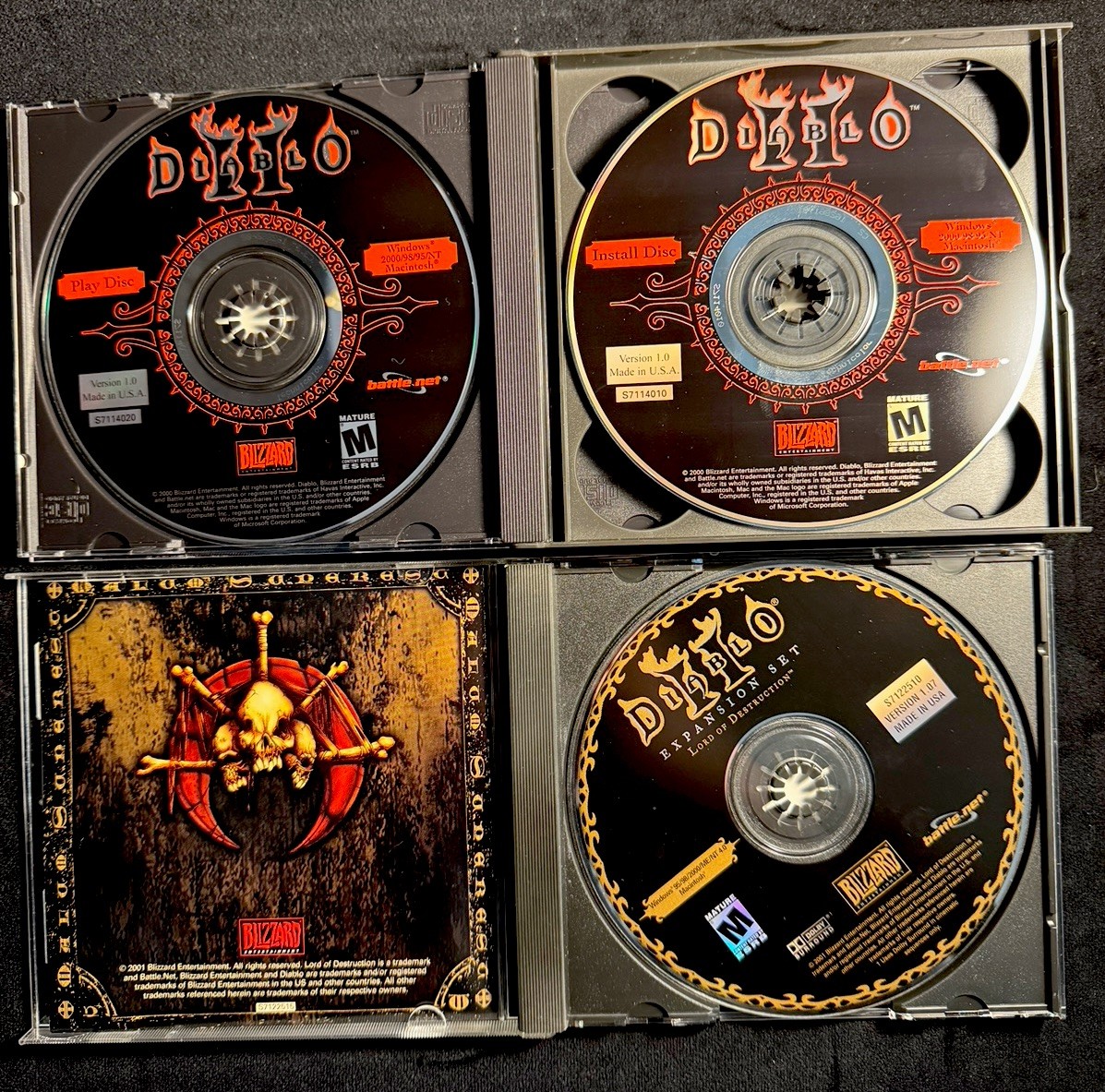 Diablo II 2 + Lord of Destruction Expansion Set PC With Booklet