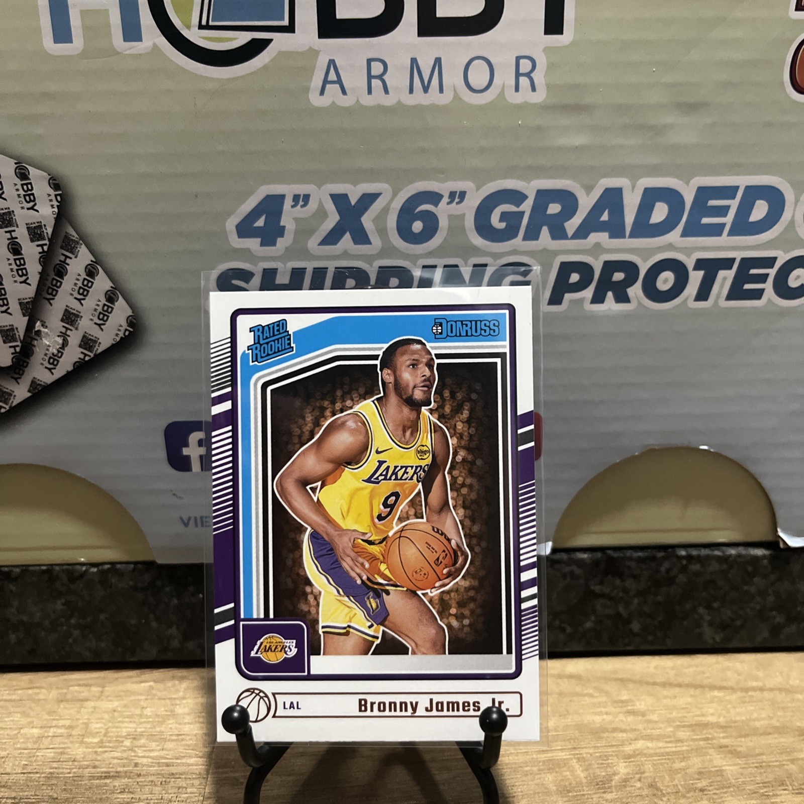 2024-25 Panini Donruss - Rated Rookie Bronny James #243 (RC)