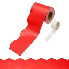 Bulletin Board Borders, 32.8ft Red Border