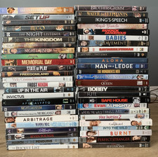 Lot of 50 New Sealed DVD Movies Unopened