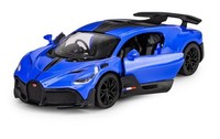 Kinsmart Bugatti Divo Blau 1:36 Die Cast Metal Model Neu Im Kasten