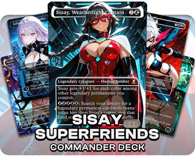 Sisay Superfriends | Superhero Waifus | Commander Deck