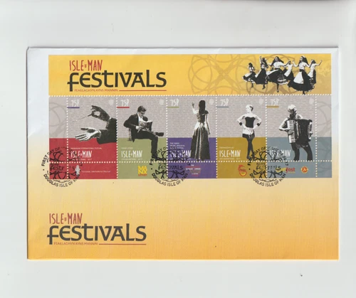 GB Isle of Man 2017 Festivals FDC