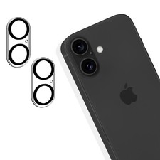 Set Of 2 Iphone 16 Camera Film Lens Protector Cover, Easy To Apply, With Ipho 