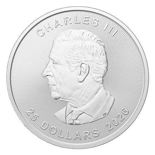 Silbermünze 5 oz Grand Maple Leaf 2026 Royal Canadian Mint Kanada 25 CAD BU - Bild 3 von 4