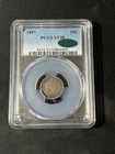 1857  PCGS VF30 CAC Seated Liberty Dime - Lovely Look - Very Original
