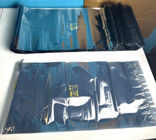 Lot of 47 All-Spec 50/150 Series Zip Top ESD Anti-Static Shielding Bags 11x24