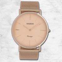 Oozoo Edelstahl Damen Uhr C9920A Analog Quarzuhr Armband RoséGold UOC9920A