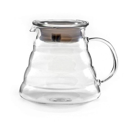 600ml Premium Coffee Server, Clear HeatResistant Carafe & Pot for Brewing