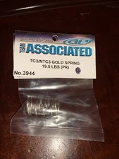 Team Associated 3944 TC3/NTC3 GOLD SPRING 19 lbs  (PR)  ASC3944
