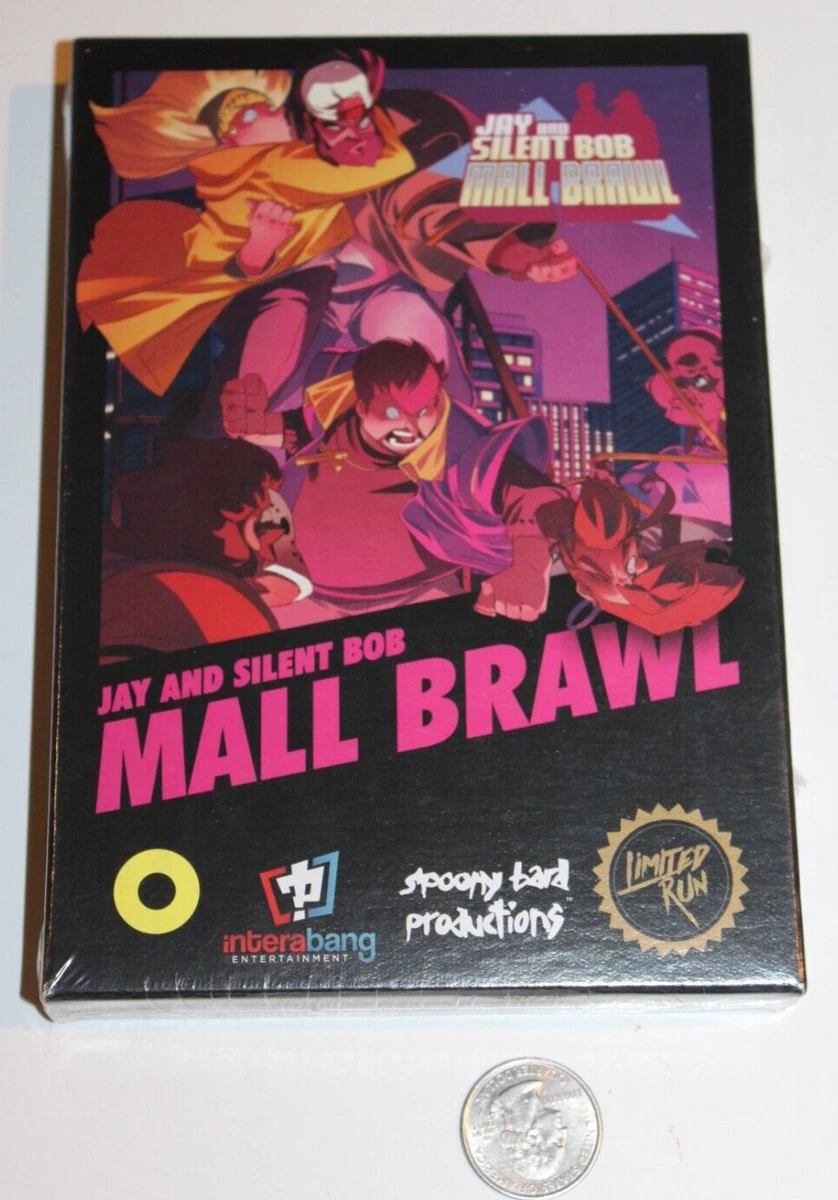 NEW Jay and Silent Bob Mall Brawl Classic NES Yellow Cart Limited