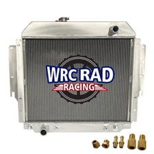 2 Rows Aluminum Radiator For 79-91 Ford E100 E150 E250 E350 Econoline 5.0L 5.8L