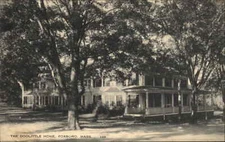 Foxboro Massachusetts MA Doolittle Home c1910 Vintage Postcard