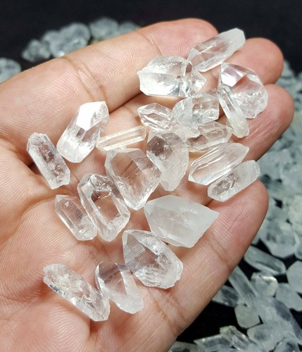 NATURAL QUARTZ POINTS CRYSTAL HEALING CRYSTAL TERMINATED REIKI - Picture 10 of 12