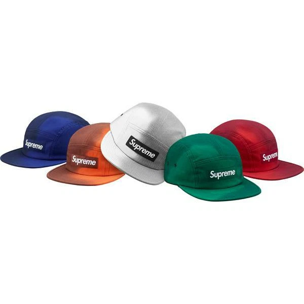 Supreme Reactive Camp Cap Orange Noir S/S 18