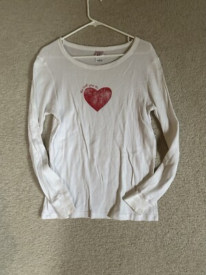 The Beat Goes On Share The Care Woman s Long Sleeve Shirt Size Large White