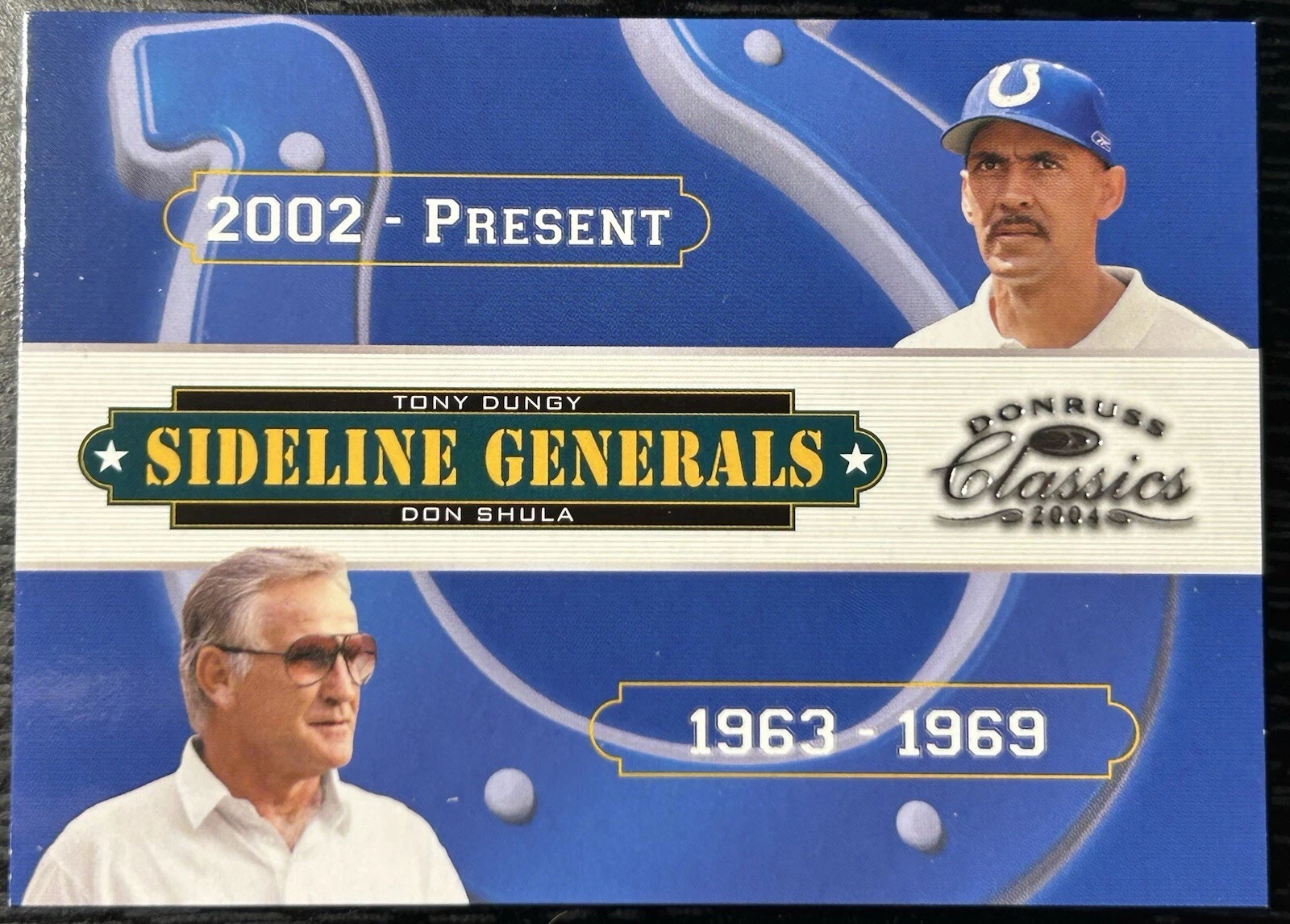 Don Shula trading card